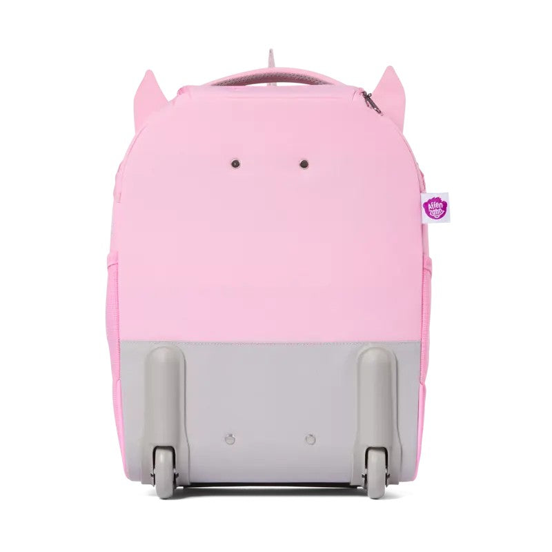 AFFENZAHN trolley kids in tessuto Rosa TROLLEY.UNICORNO