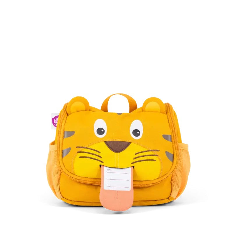 Affenzahn beauty kids in tessuto Giallo BEAUTY CASE.TIGRE