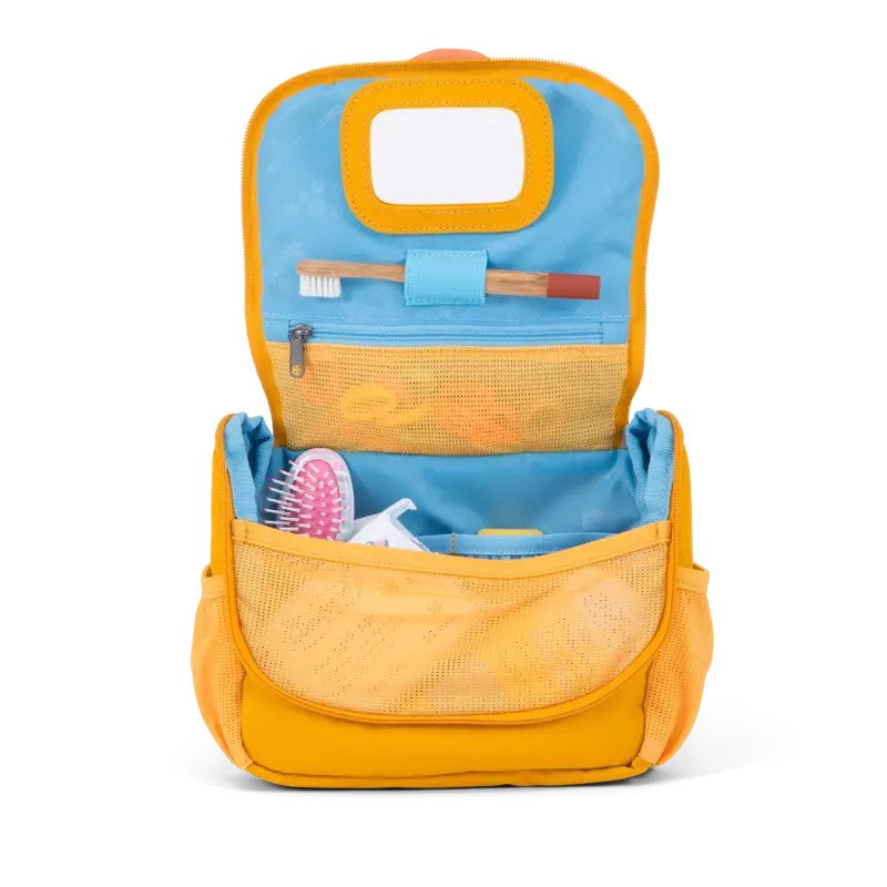 Affenzahn beauty kids in tessuto Giallo BEAUTY CASE.TIGRE