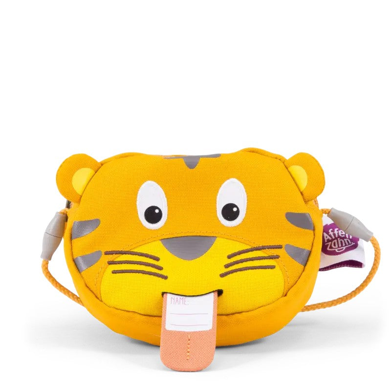 Affenzahn borsa a tracolla kids in tessuto Giallo TRACOLLINA.TIGRE