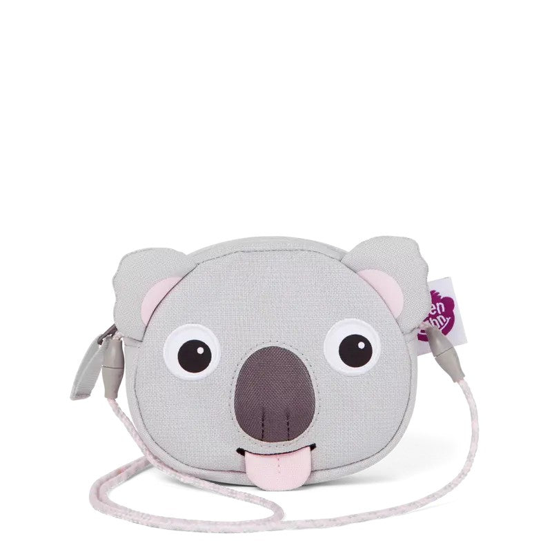 Affenzahn borsa a tracolla kids in tessuto Grigio TRACOLLINA.KOALA