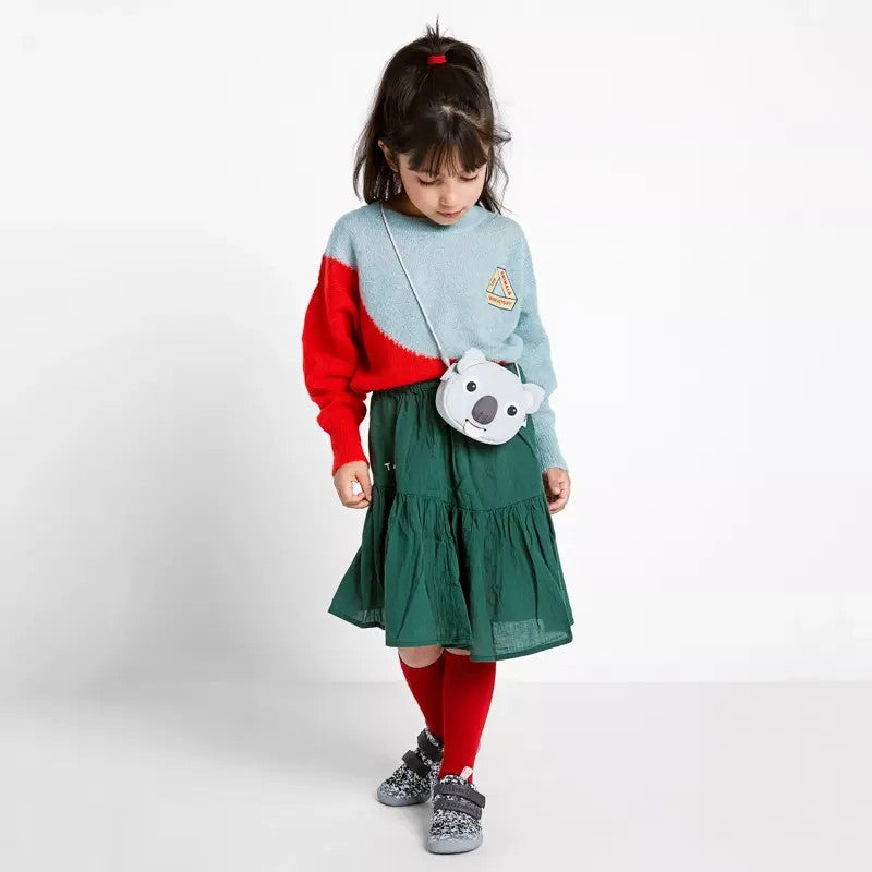 Affenzahn borsa a tracolla kids in tessuto Grigio TRACOLLINA.KOALA
