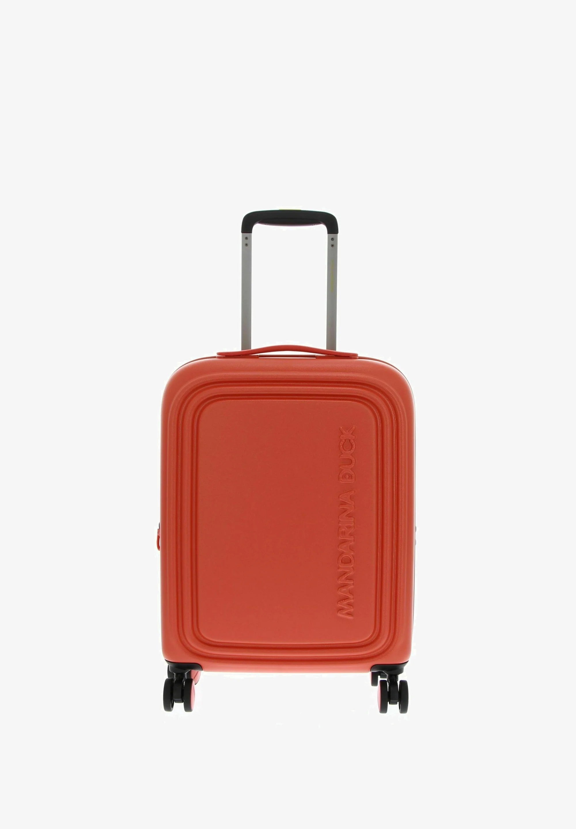 Mandarina Duck trolley cabina espandibile in policarbonato "Logoduck" Arancione SZV24.A39 GINGER