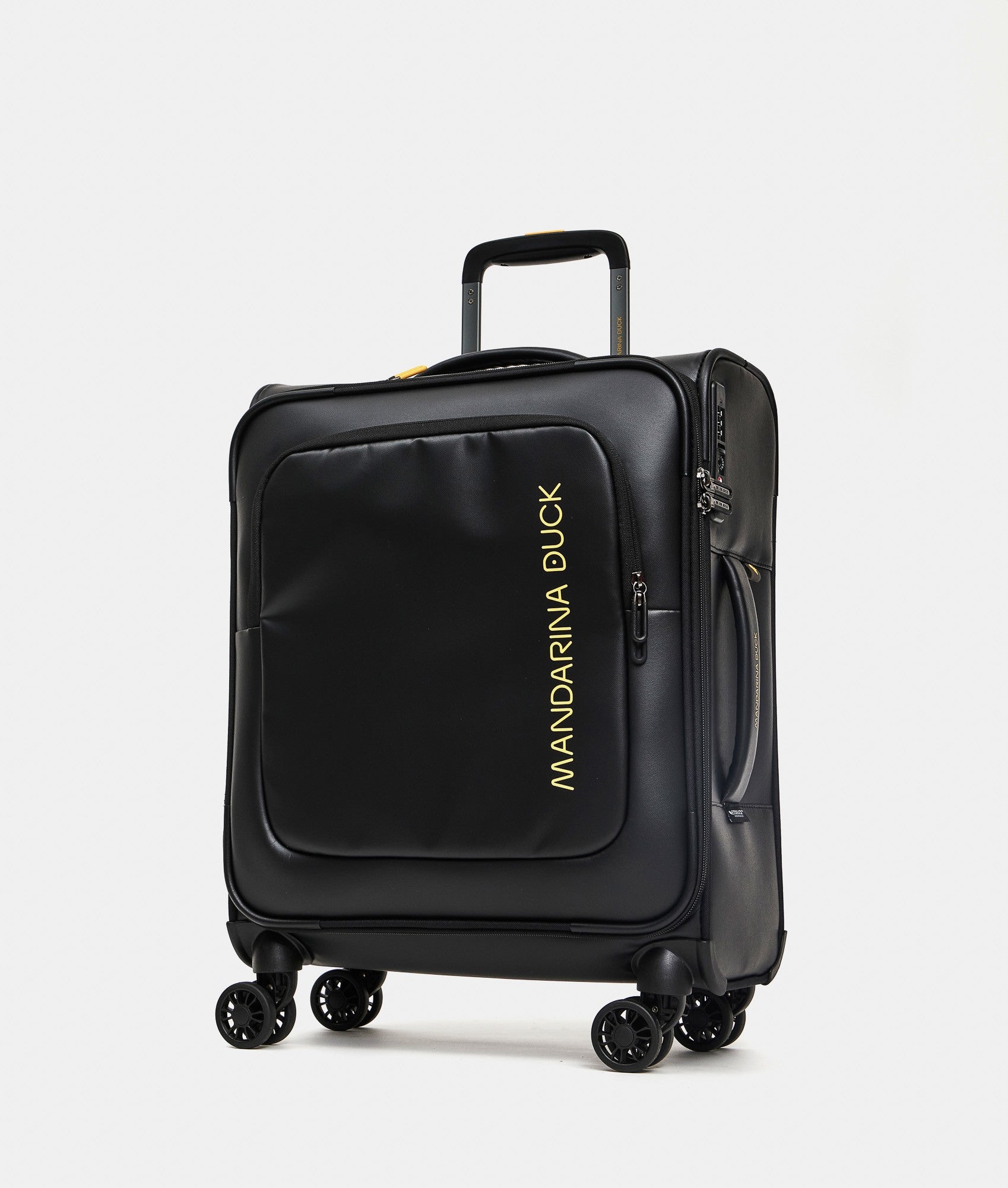 Mandarina Duck trolley cabina in tessuto "Eco Coated" Nero OSV01.651 BLACK