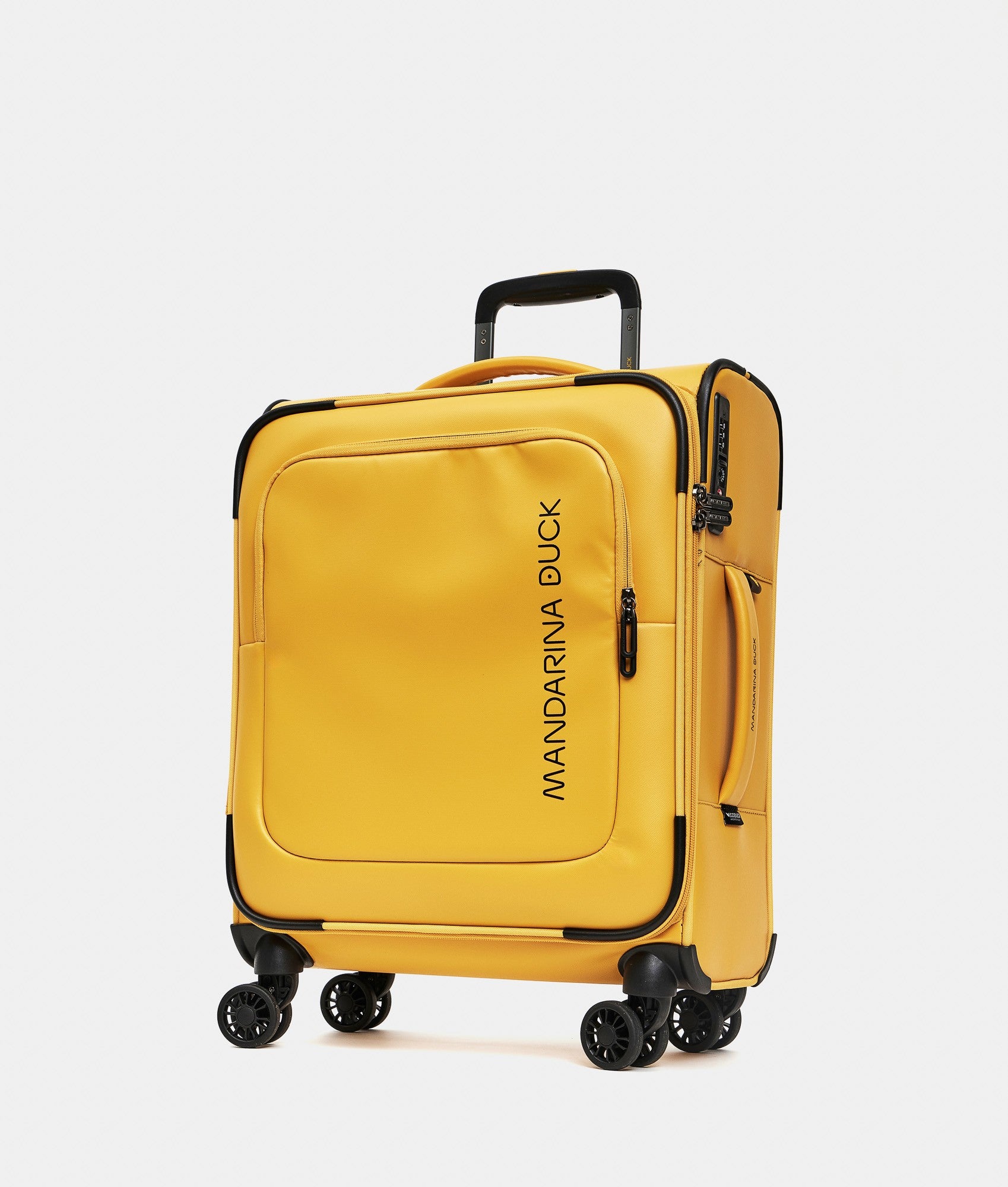 Mandarina Duck trolley cabina in tessuto "Eco Coated" Giallo OSV01.05J DUCK YELLOW