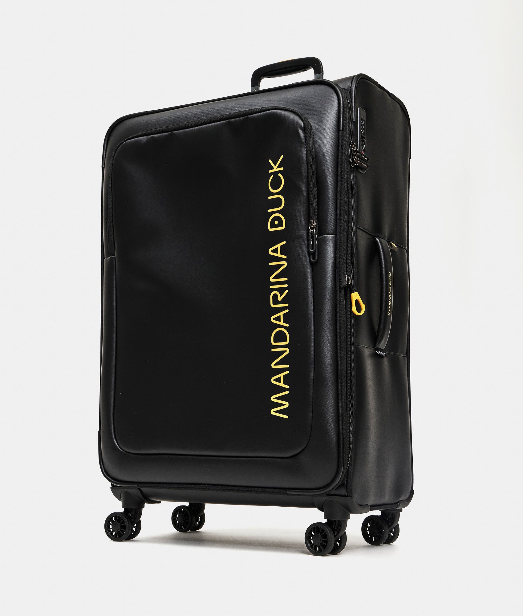 Mandarina Duck trolley grande in tessuto "Eco Coated" Nero OSV04.651 BLACK