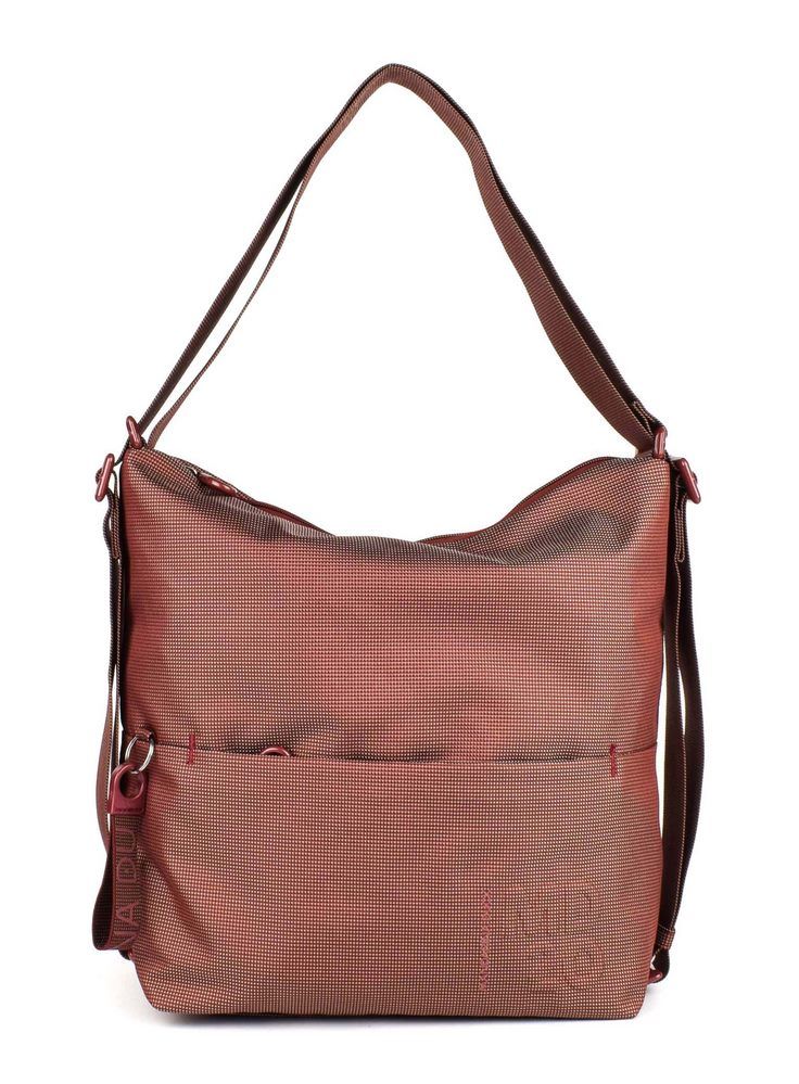 Mandarina Duck borsa zaino in tessuto "MD20" Marrone QMT38.06E CARAMEL CAFE
