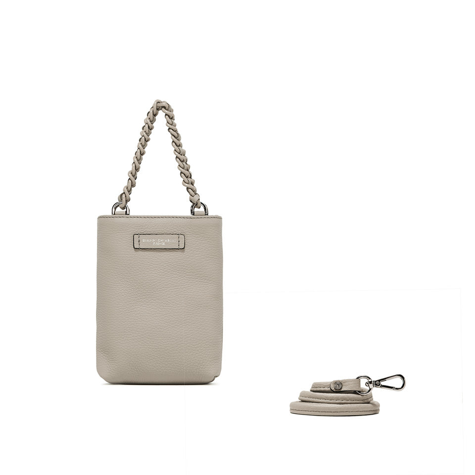 Gianni Chiarini borsa a mano in pelle "Camilla" Avorio BS9590GRN.0152 LAMB