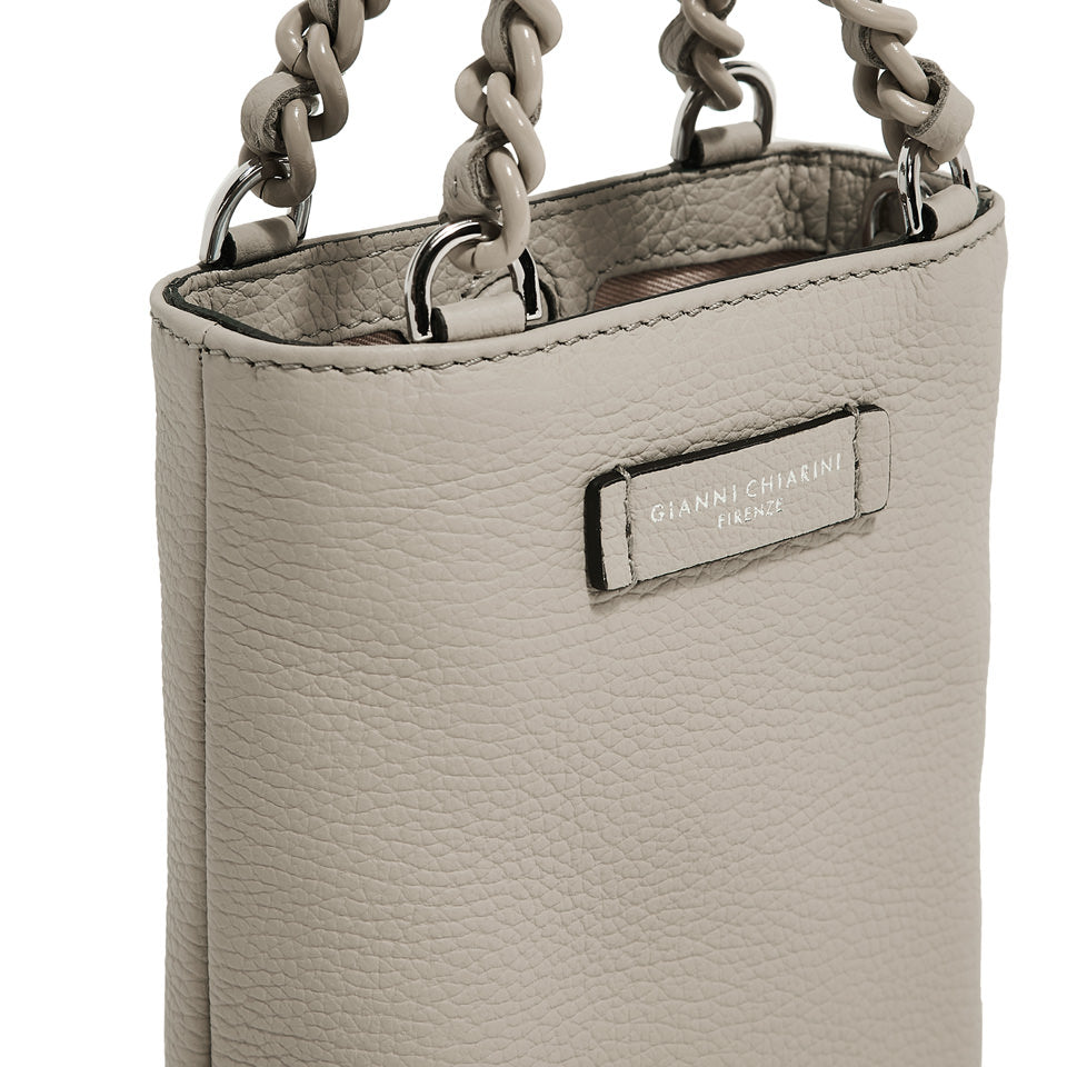 Gianni Chiarini borsa a mano in pelle "Camilla" Avorio BS9590GRN.0152 LAMB