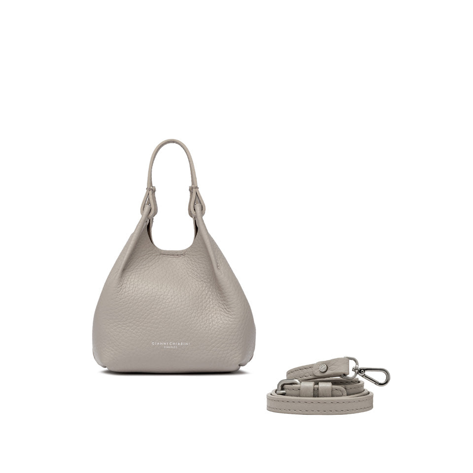 Gianni Chiarini borsa a mano in pelle "Dua" Avorio BS9718RNGDBL.13138 LAMB-CASTOR