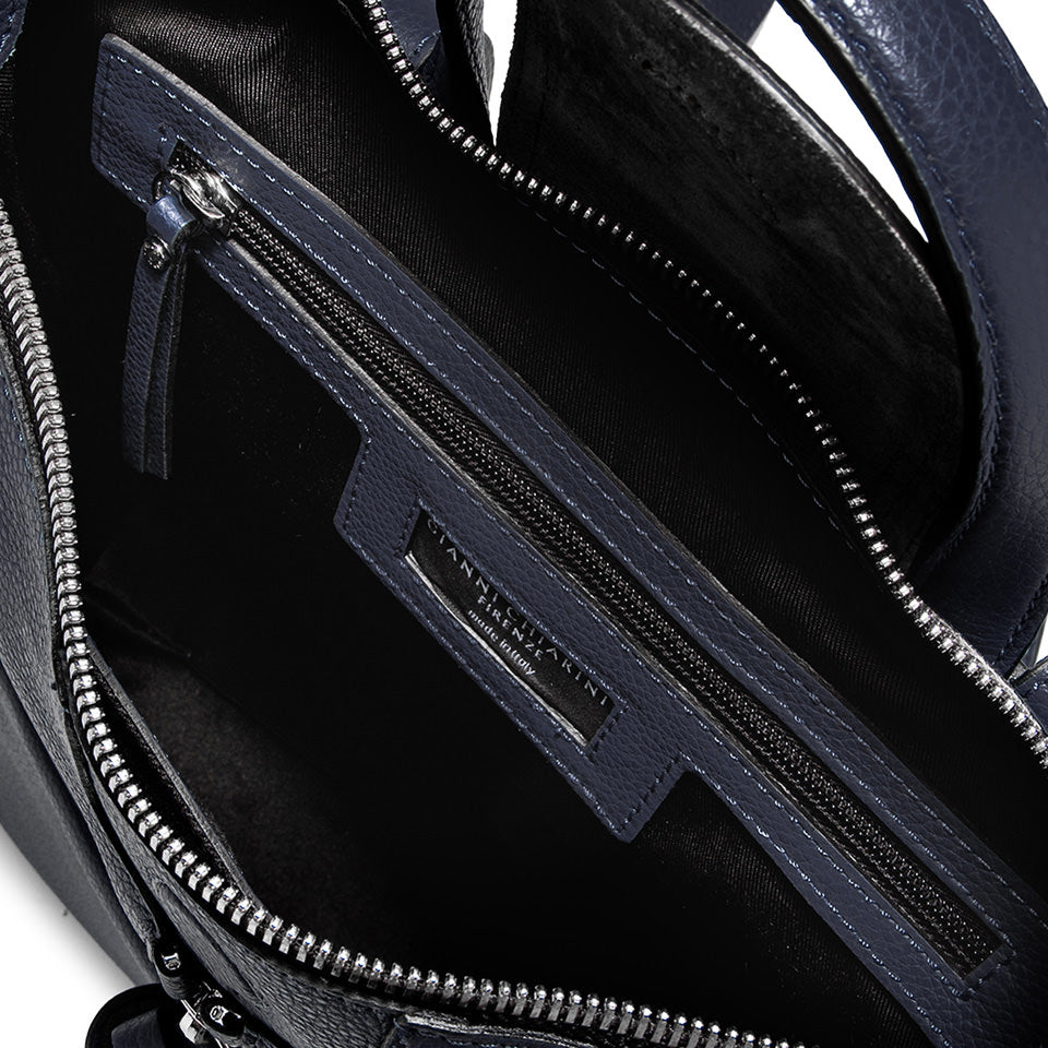 Gianni Chiarini zaino in pelle "Giada" Blu ZN7040COMM-GRN.0208 NAVY