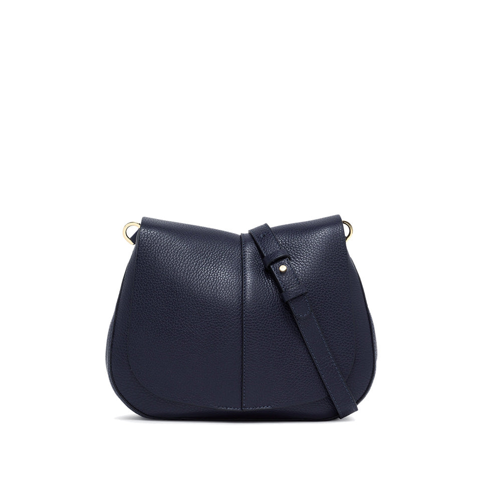 Gianni Chiarini borsa a tracolla in pelle "Helena Round" Blu BS6036COMM GRN-NA.0208 NAVY