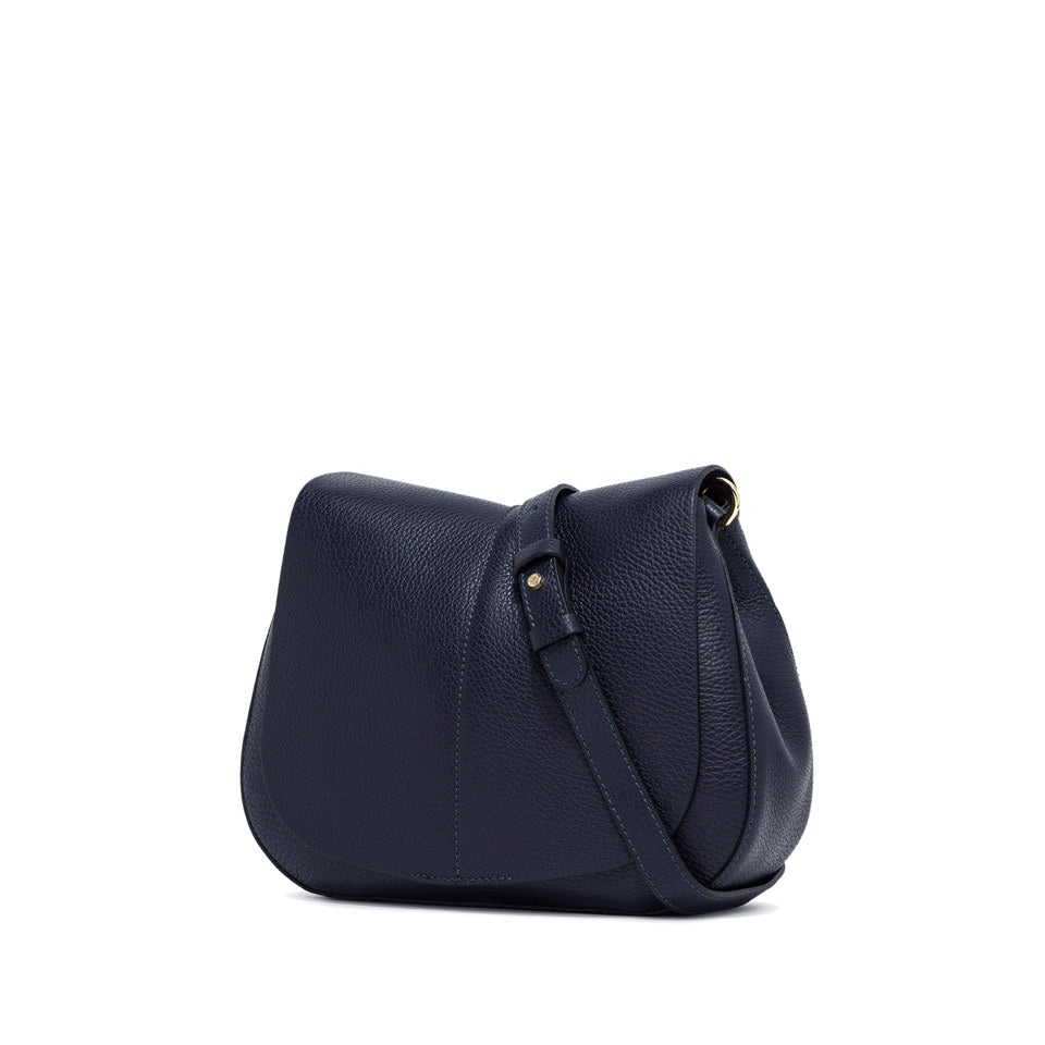 Gianni Chiarini borsa a tracolla in pelle "Helena Round" Blu BS6036COMM GRN-NA.0208 NAVY