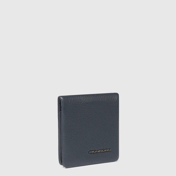 Piquadro porta monete in pelle "MOS - Modus Special" Blu PU2636MOS.BLU