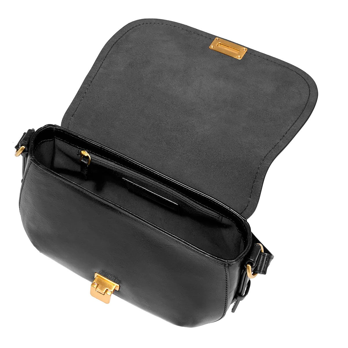The Bridge borsa a tracolla in pelle "Federica" Nero 04211401.30
