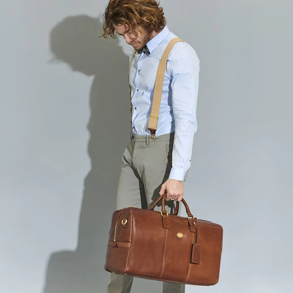 The Bridge borsone in pelle "Story" Marrone 07413501.14