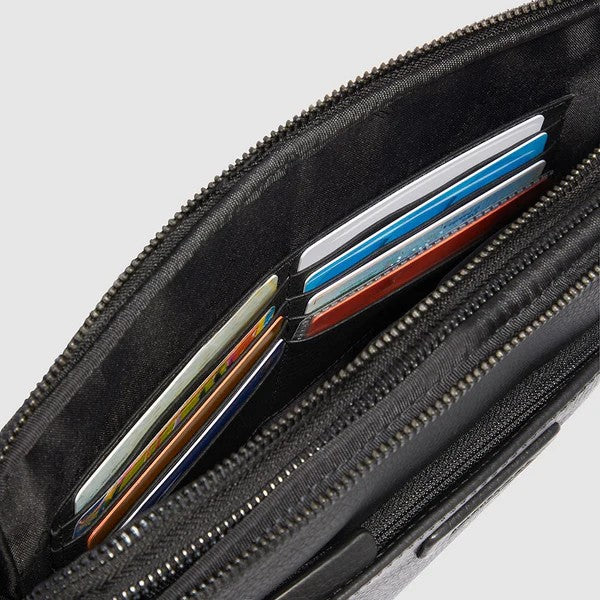 Piquadro pochette in pelle "Modus Special" Nero AC6156MOSR.N