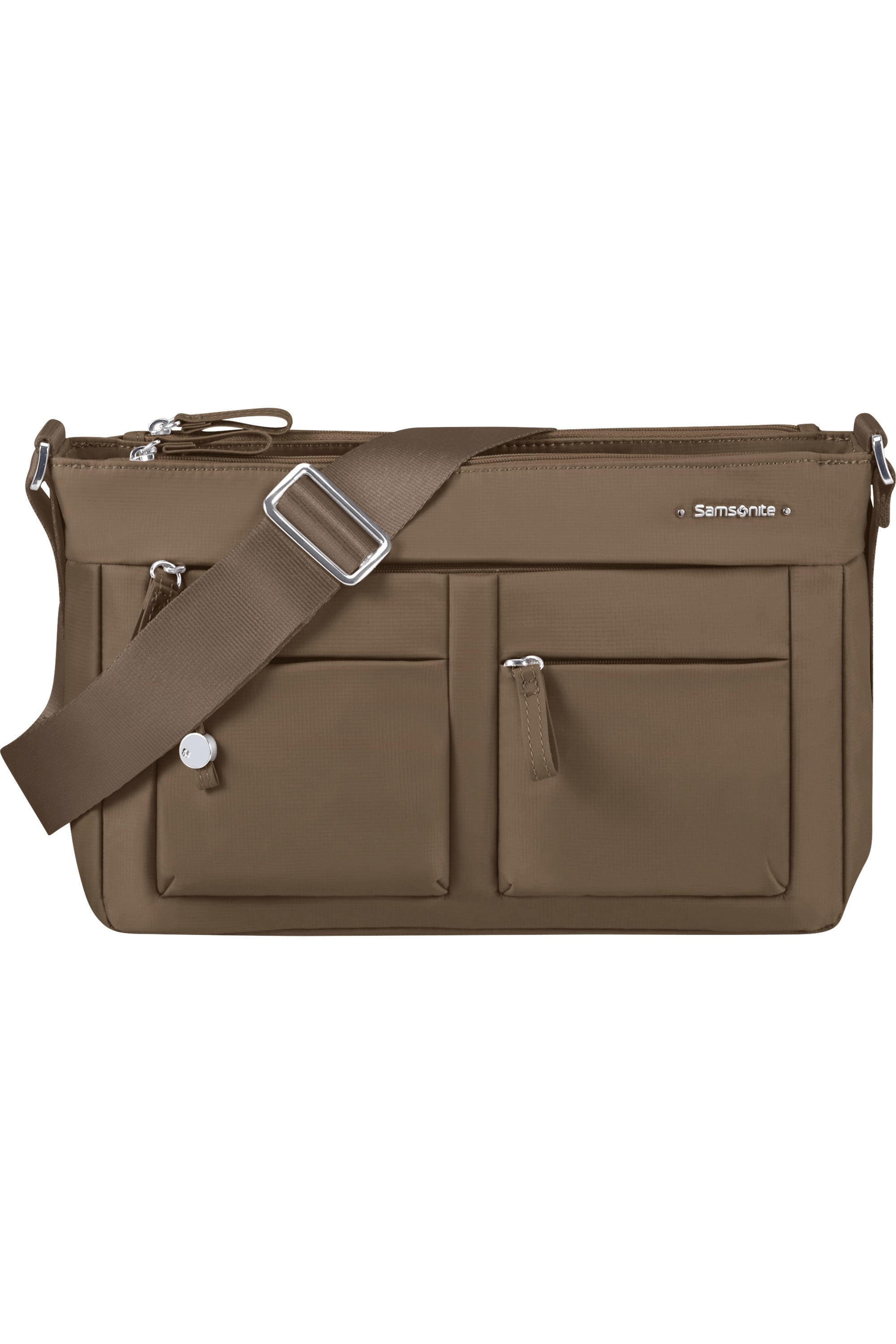 Samsonite borsa a tracolla in tessuto "Move 4 Tortora 144719.18 FOSSIL GREY