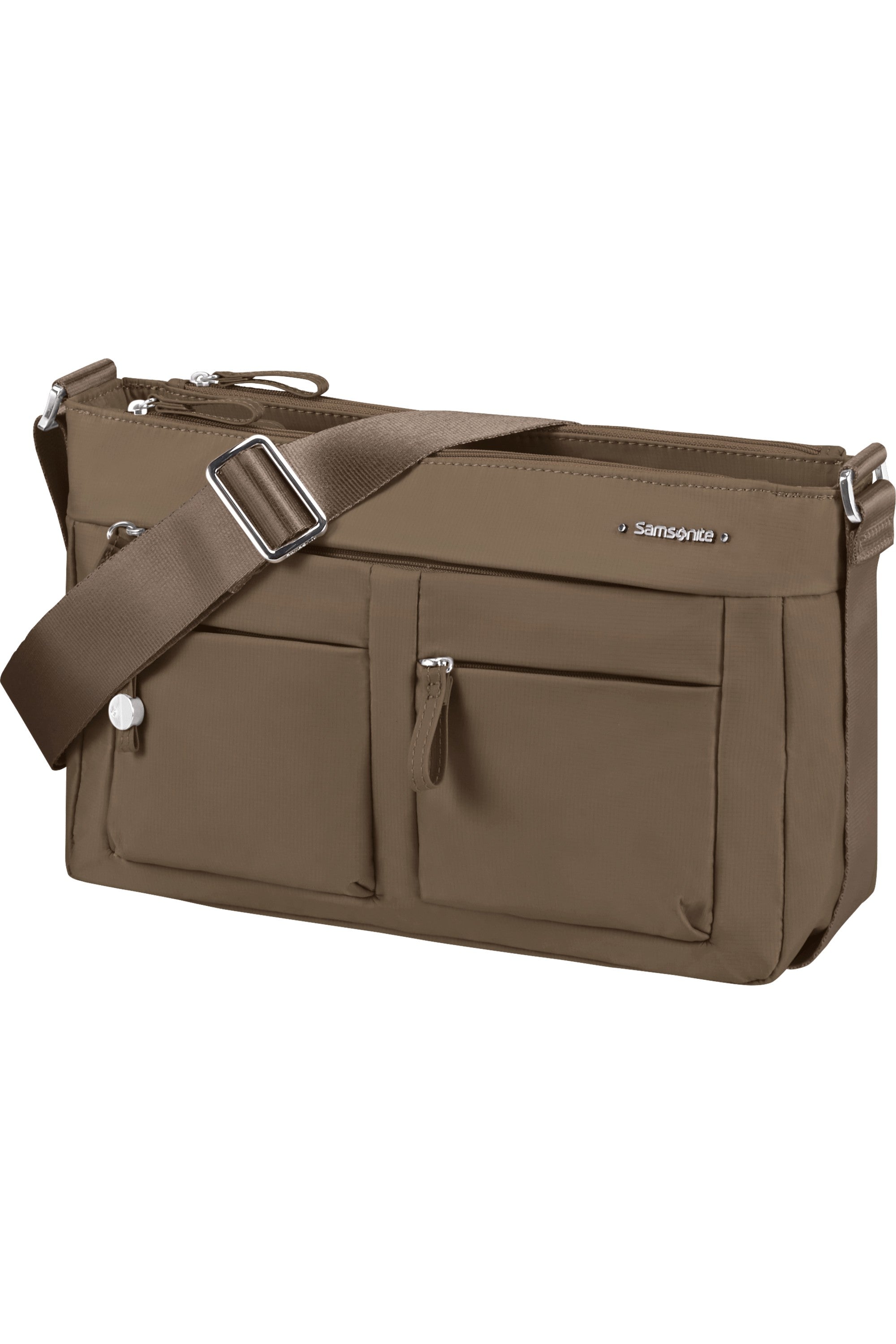 Samsonite borsa a tracolla in tessuto "Move 4 Tortora 144719.18 FOSSIL GREY