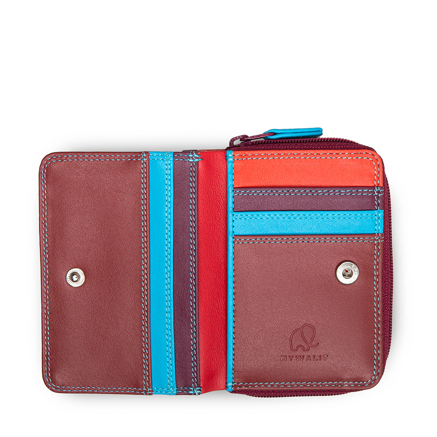 Mywalit portafogli piccolo in pelle "Classic" Multicolor 226.183 POMPEI