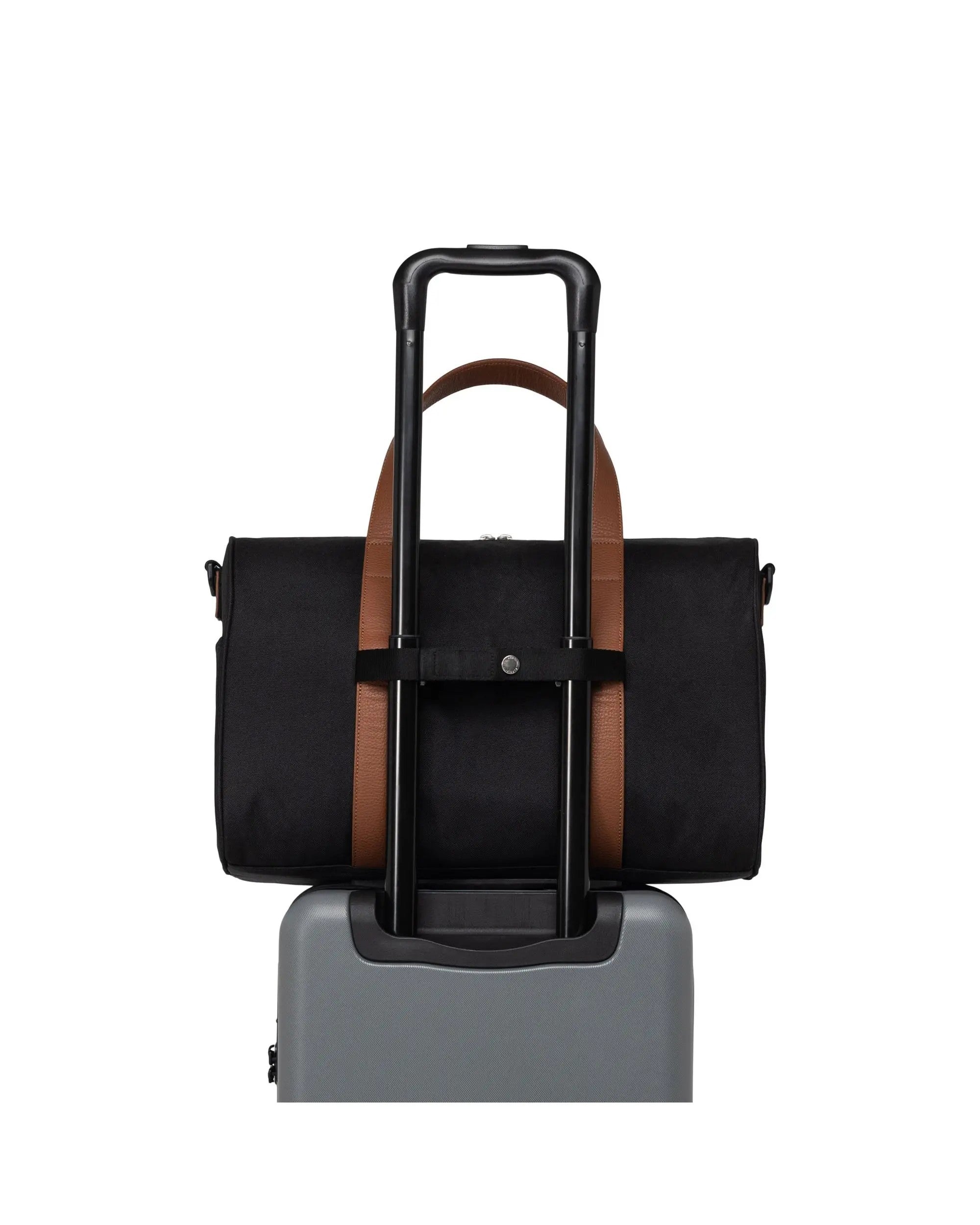 Herschel borsone in tessuto "Novel" Nero NOVEL CARRY.BLACK