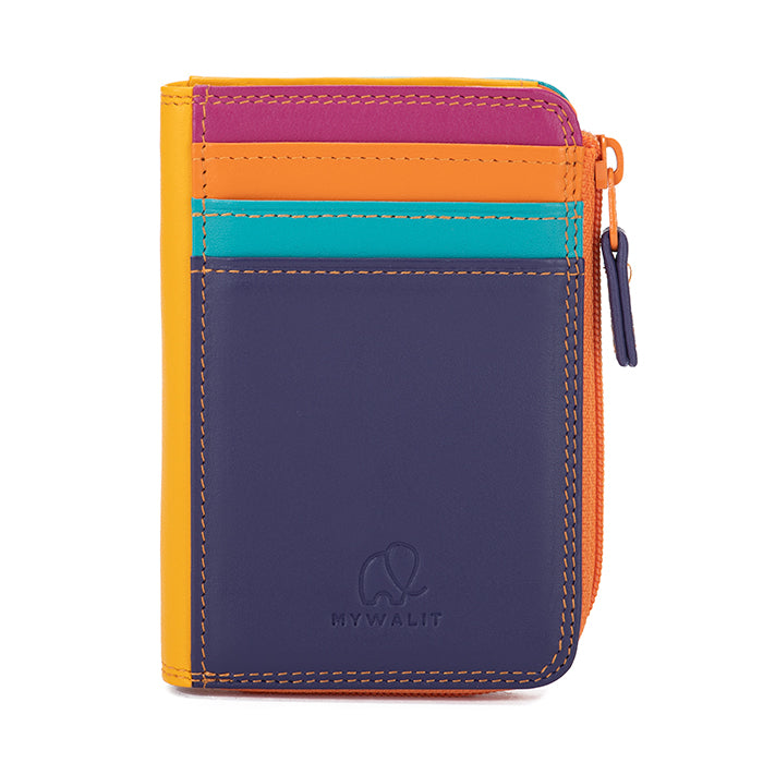 Mywalit porta carte di credito in pelle "Classic" Multicolor 334.115 COPACABANA