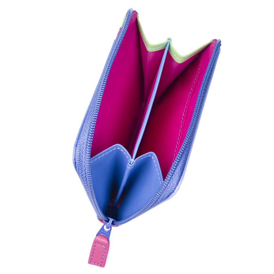 Mywalit porta carte di credito in pelle "Classic" Multicolor 334.181 VIOLA