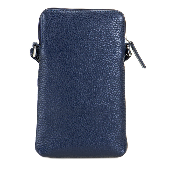 Mywalit porta cellulare in pelle "Cremona" Blu 2265.80 BLUE