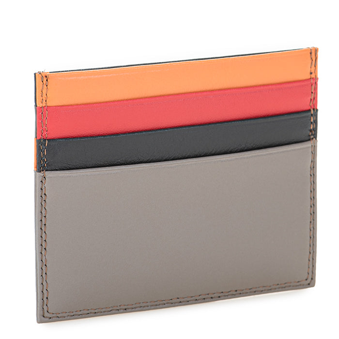 Mywalit porta carte di credito in pelle "Mens Range" Multicolor 4500.164 FUMO