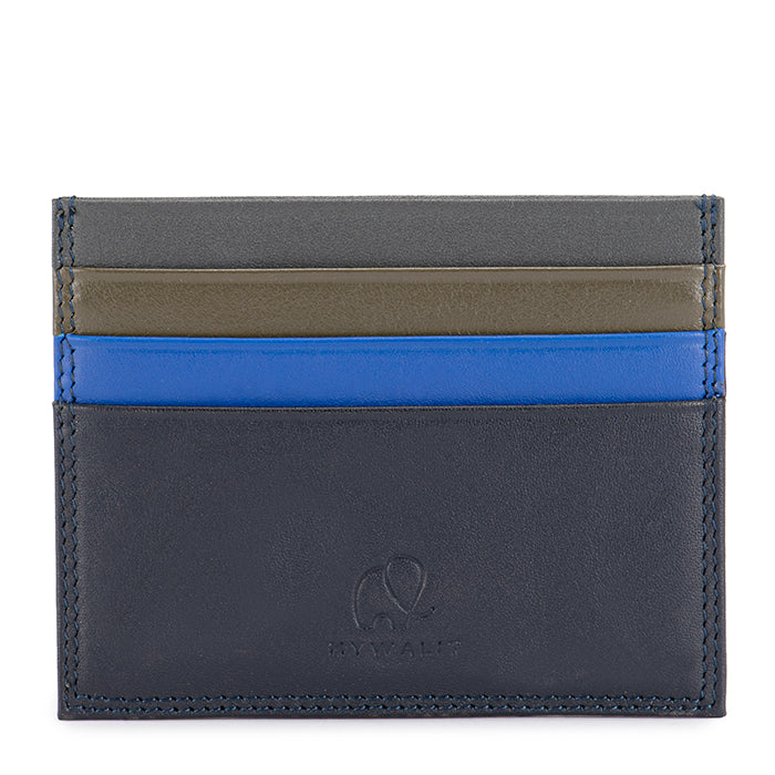 Mywalit porta carte di credito in pelle "Mens Range" Multicolor 4500.173 MIDNIGHT