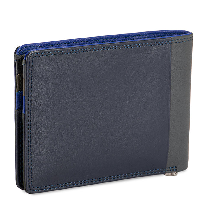 Mywalit portafogli con molletta in pelle "Mens Range" Multicolor 4504.173 MIDNIGHT
