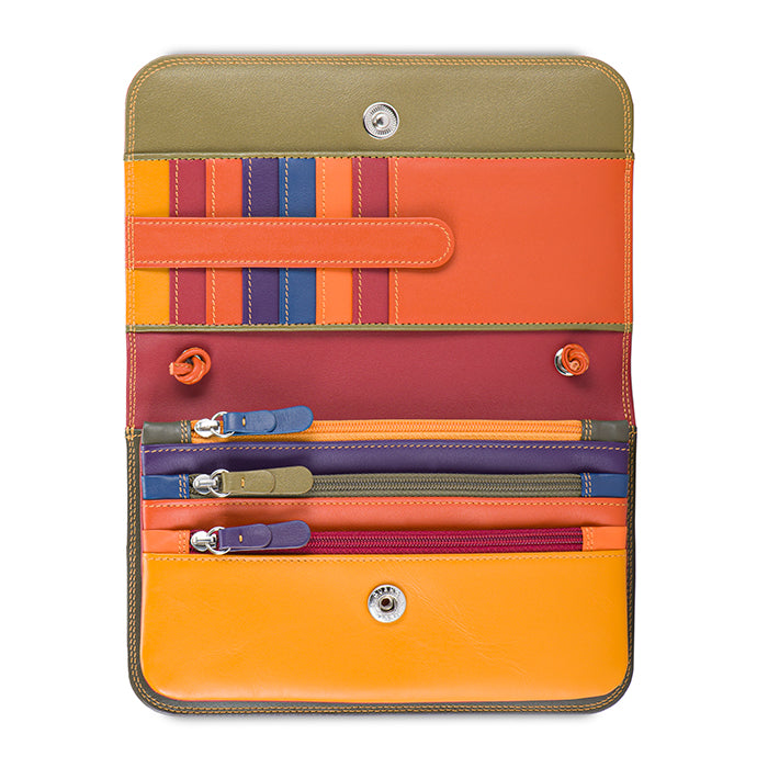 Mywalit portafogli con tracolla in pelle "Classic" Multicolor 5003.169 LUCCA