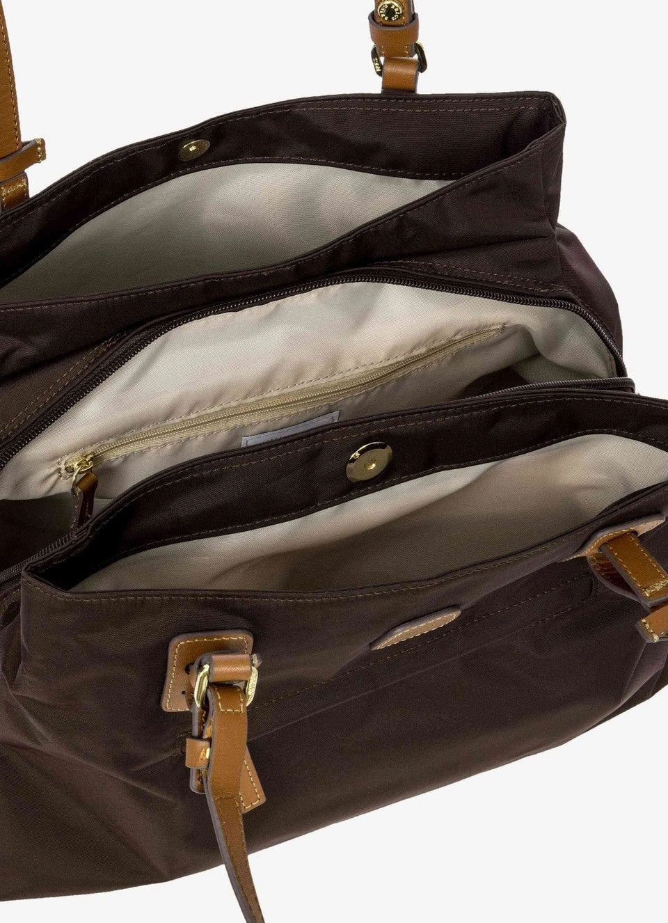 Bric's borsa shopping in tessuto "X-Collection" Marrone BXG45282.086 MARRONE