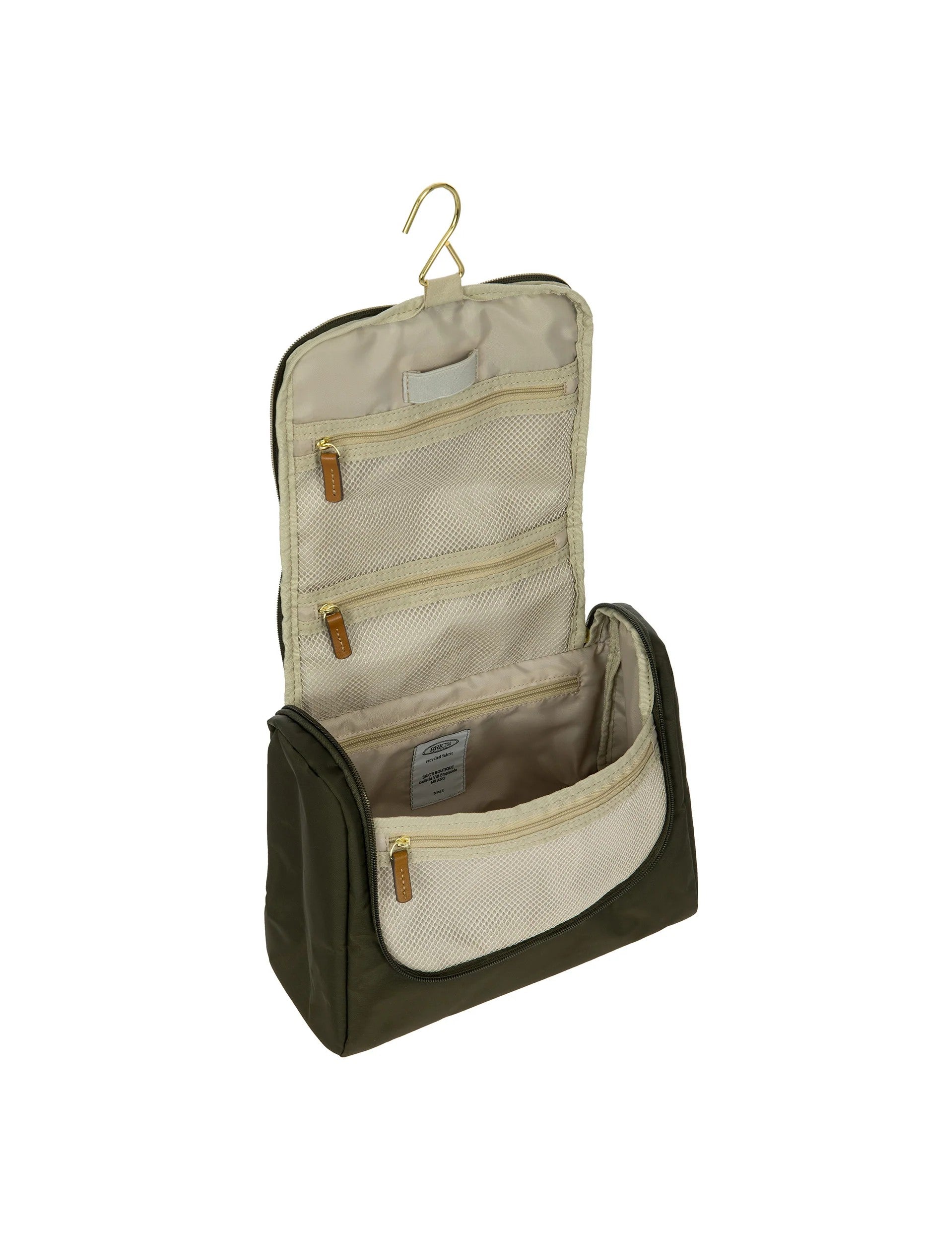 Bric's necessaire in tessuto "X-Collection" Verde BXG40617.078 OLIVA