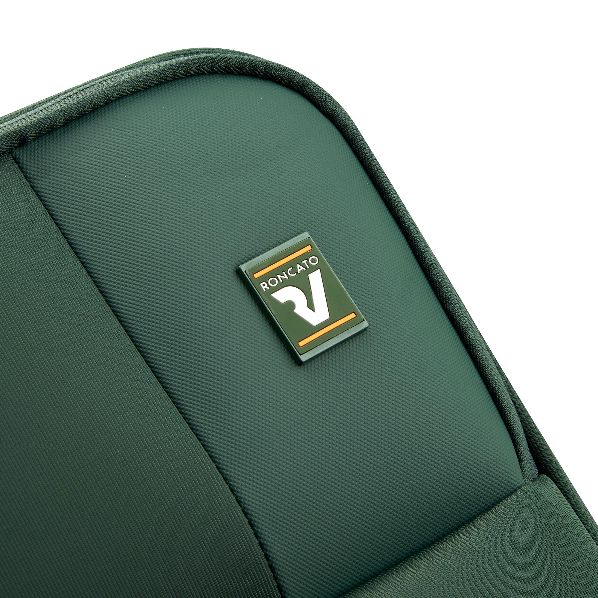 Roncato trolley grande in tessuto "Move" Verde 415351.47 VERDE MIMETICO
