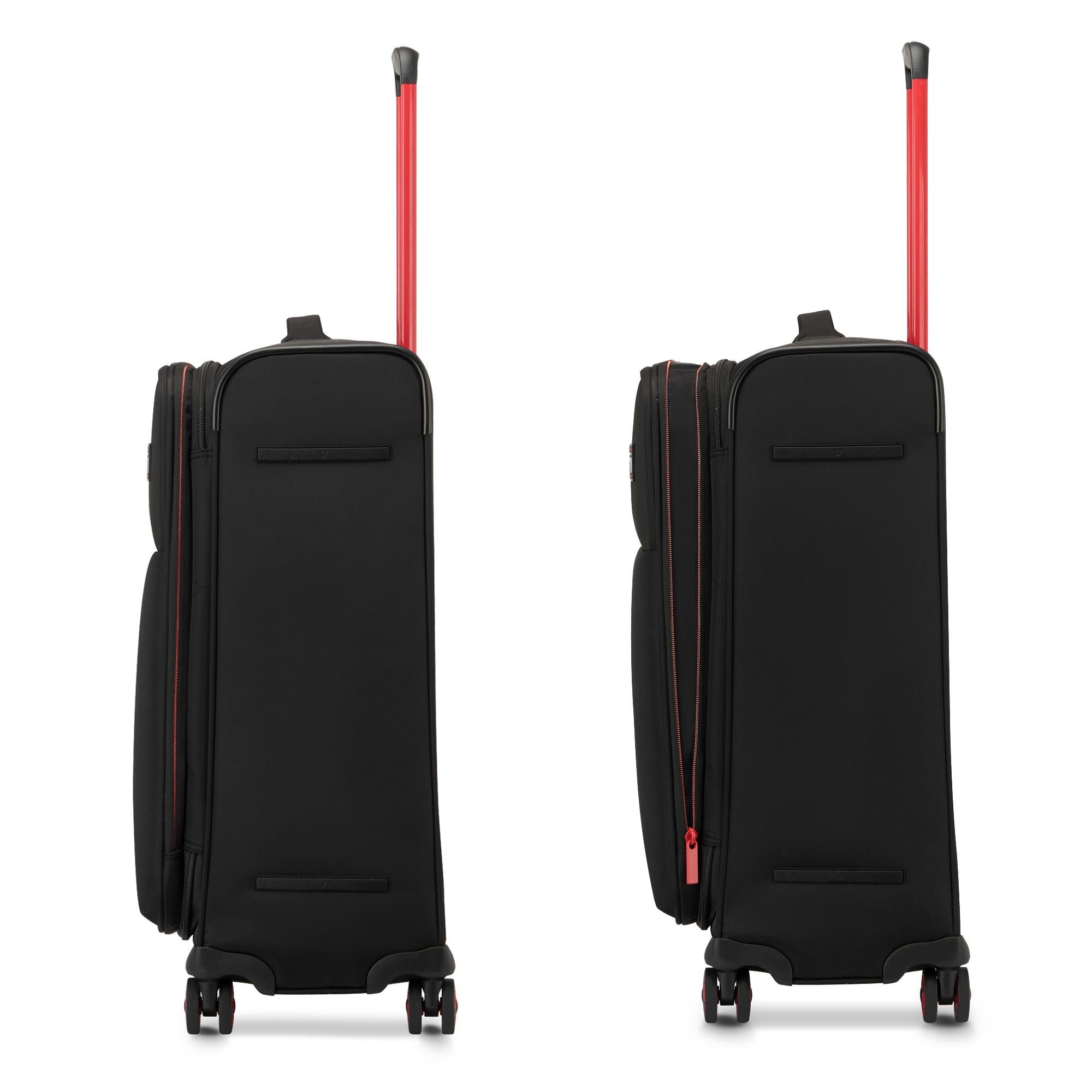 Roncato trolley medio in tessuto "Move" Nero 415352.81 NERO FUMO
