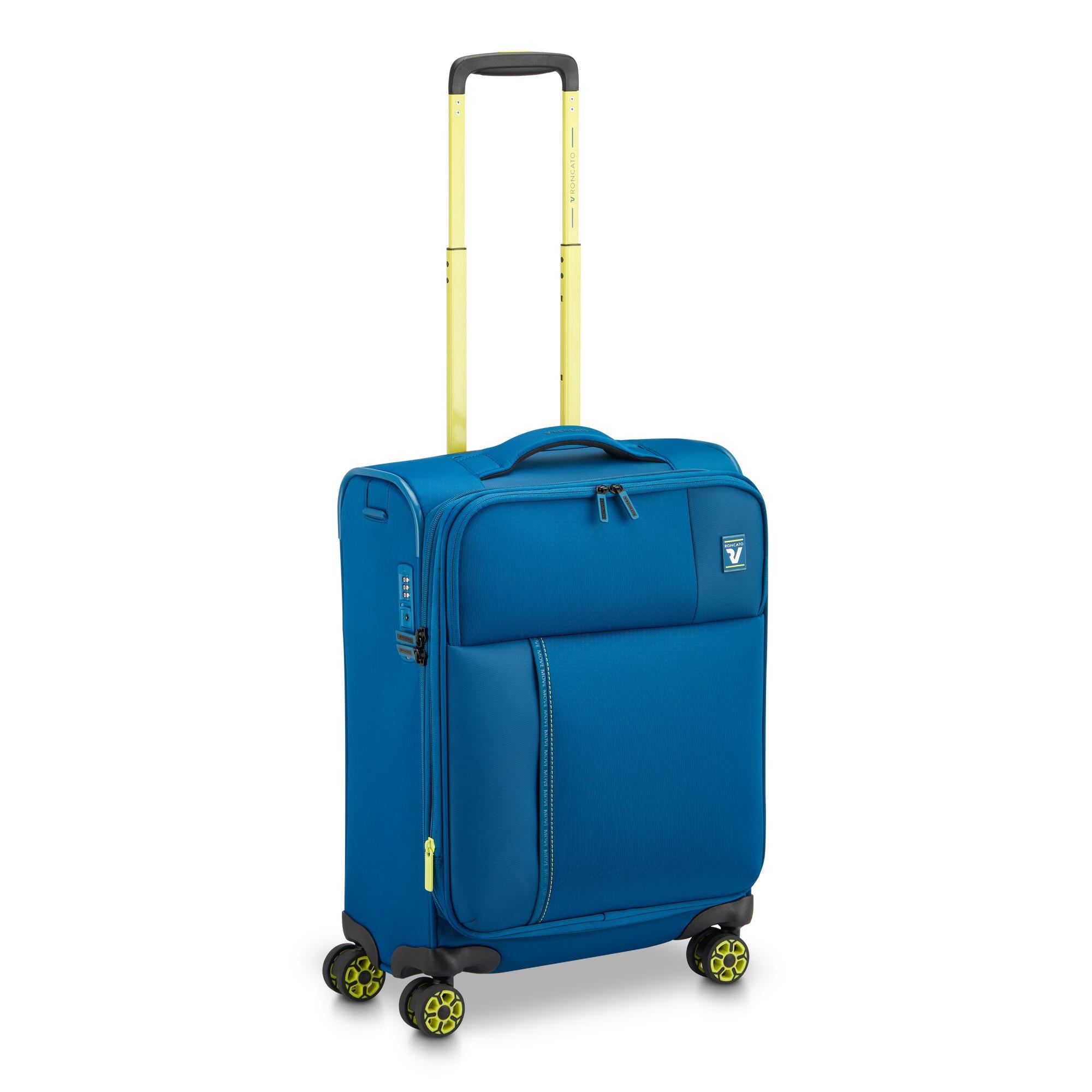 Roncato trolley cabina in tessuto "Move" Blu 415353.53 BLU LAGUNA