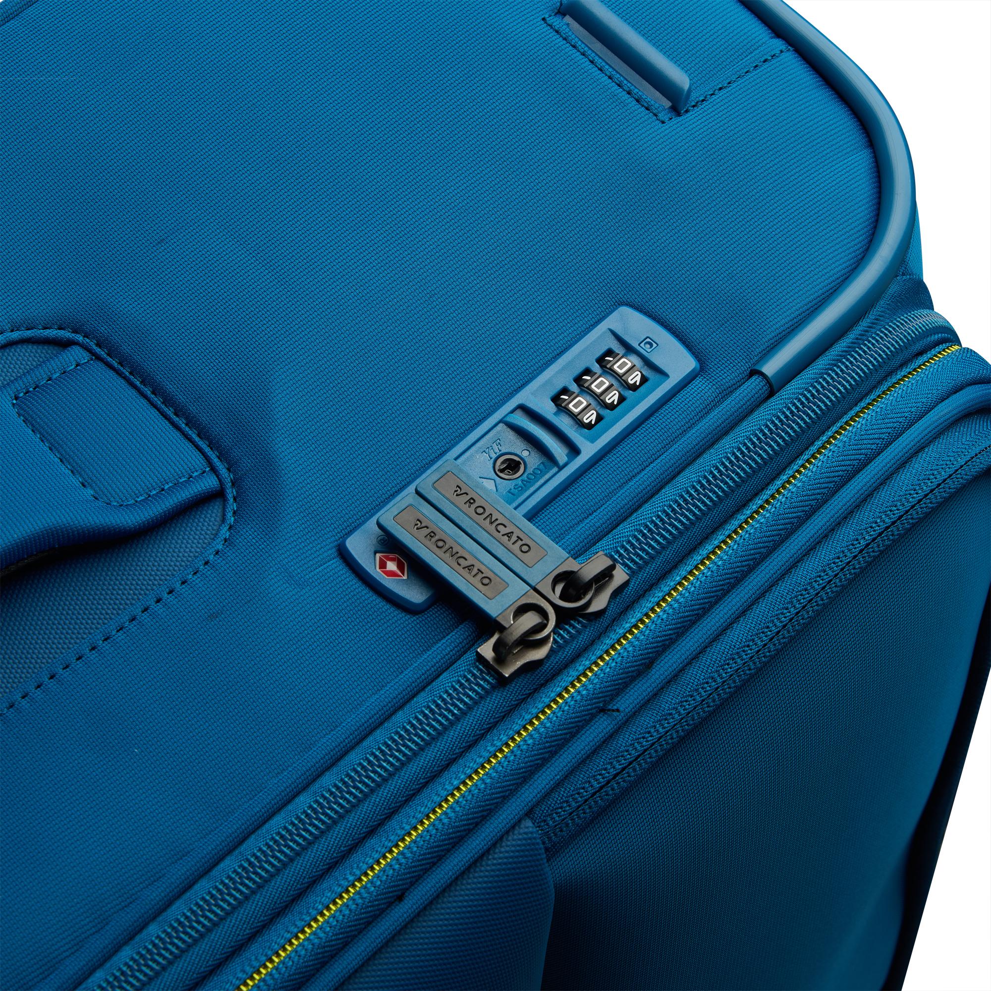 Roncato trolley cabina in tessuto "Move" Blu 415353.53 BLU LAGUNA