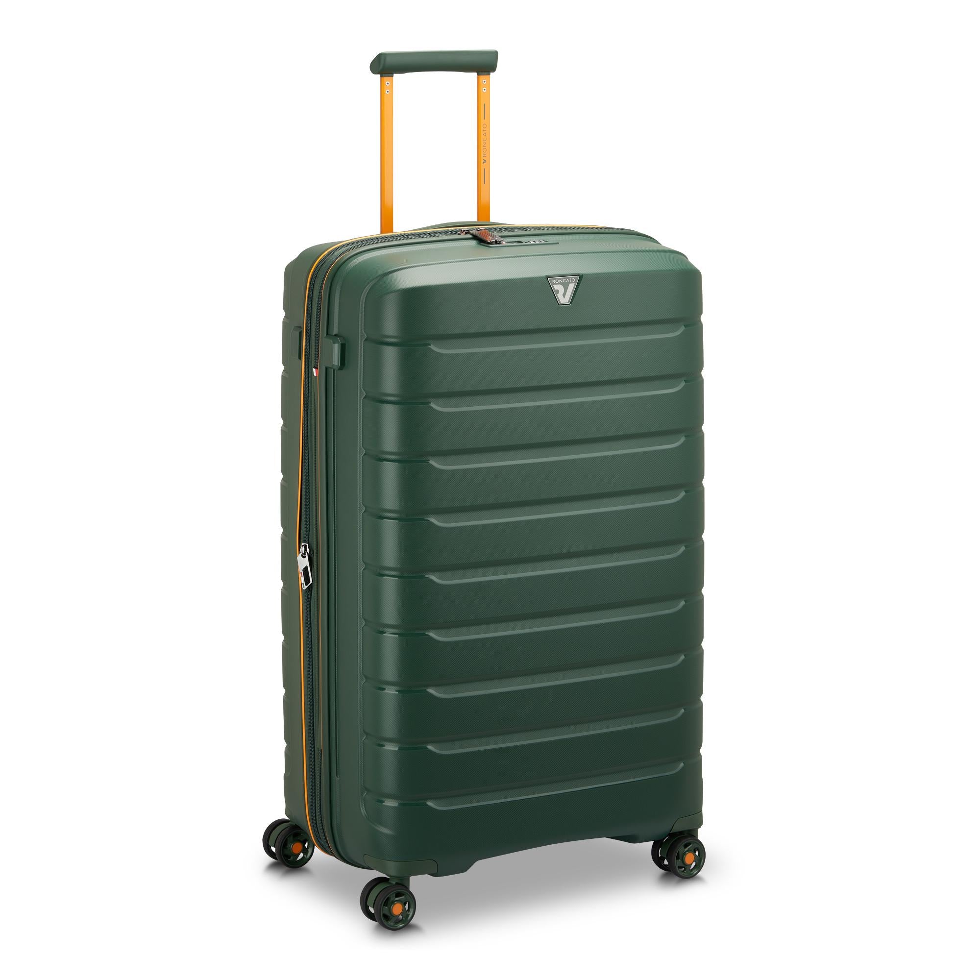 Roncato trolley grande in polipropilene "B-Flying Move" Verde 418181.47 VERDE MIMETICO