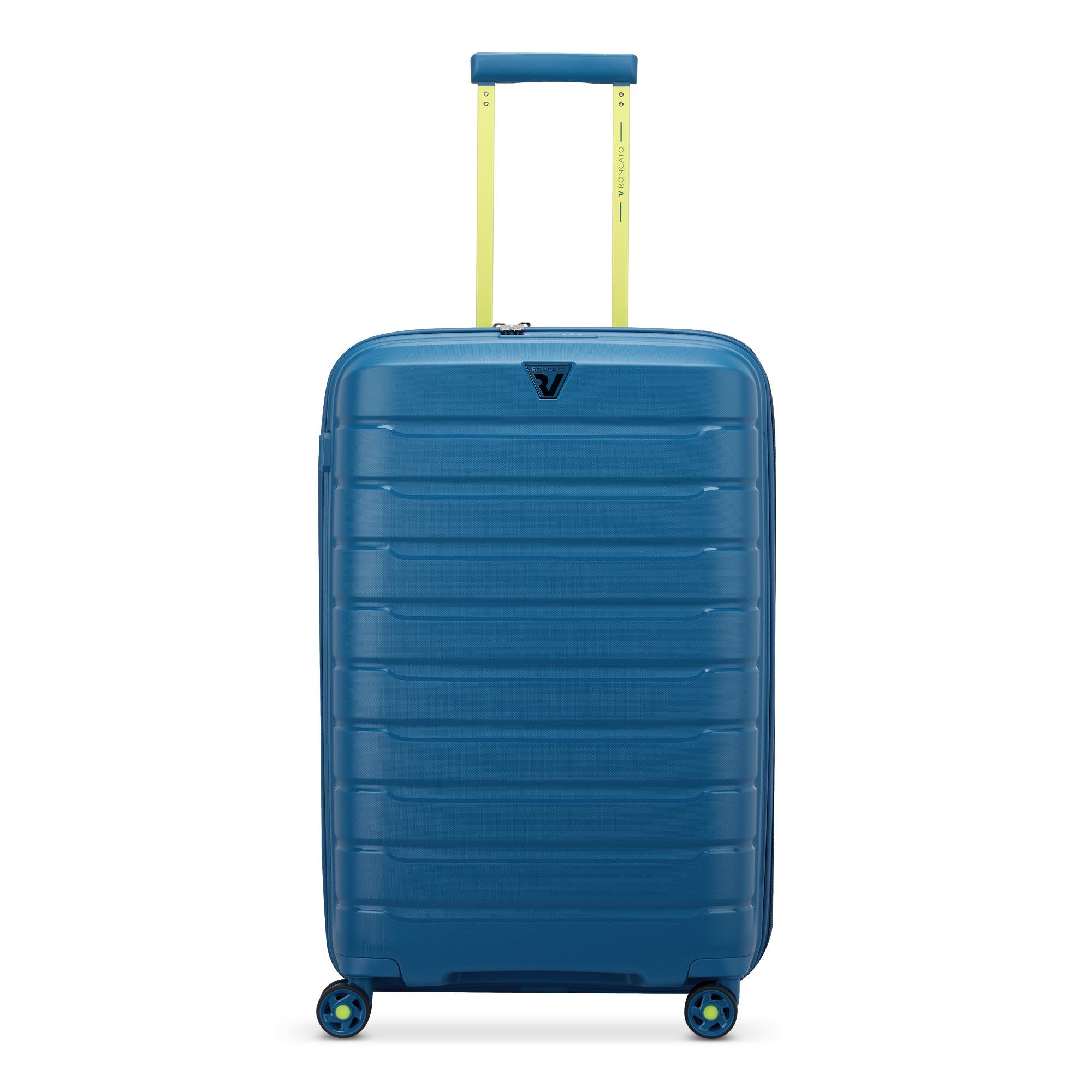 Roncato trolley medio in polipropilene "B-Flying" Azzurro 418182.53 BLU LAGUNA
