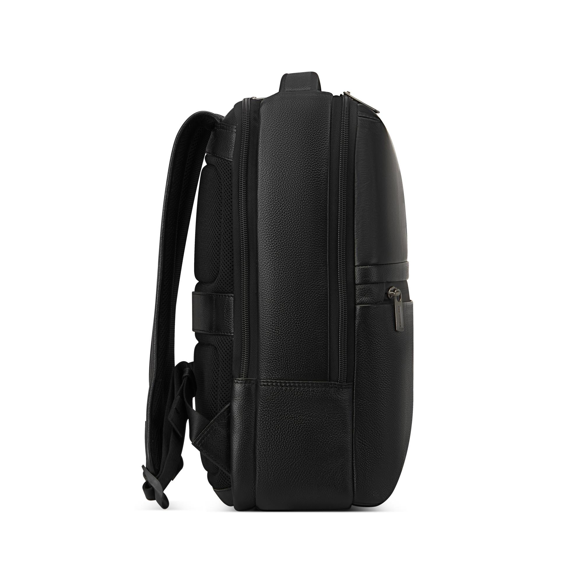 Roncato zaino in pelle "Trial Dlx" Nero 411140.01