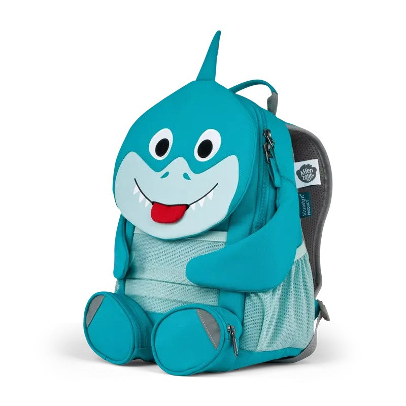 Affenzahn zainetto kids in tessuto Azzurro GRANDE AMICO.SQUALO