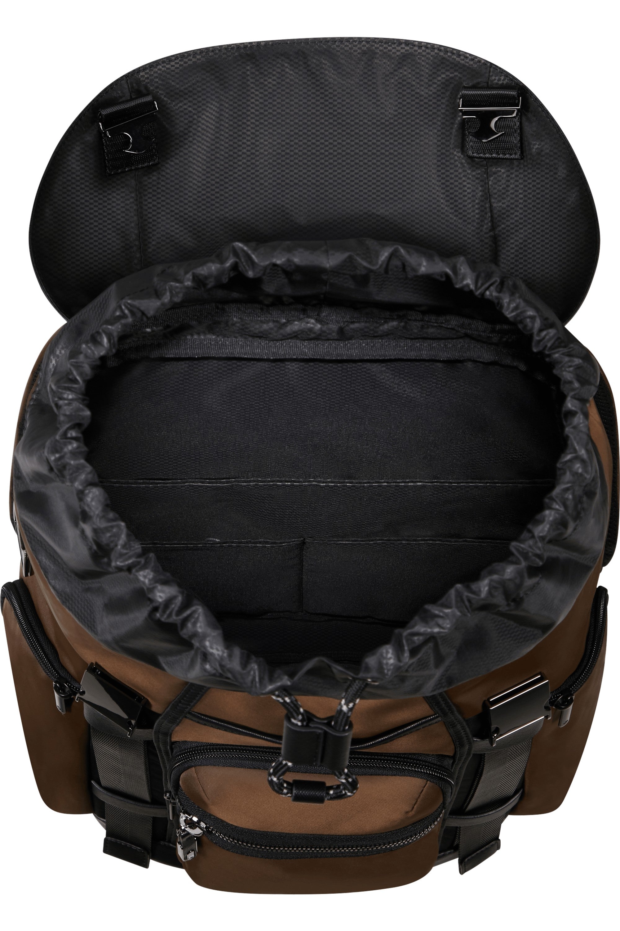 Samsonite zaini porta pc in tessuto "Relyon" Marrone 153267.1139 BROWN