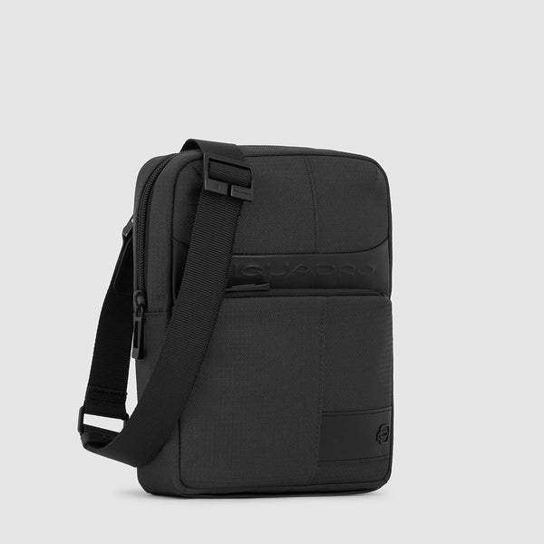 Piquadro borsello in tessuto e pelle "Wollem" Nero CA3084W129.N