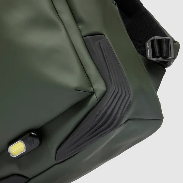 Piquadro zaino porta pc in tessuto tecnico "C2O" Verde CA6464C2OW.VE