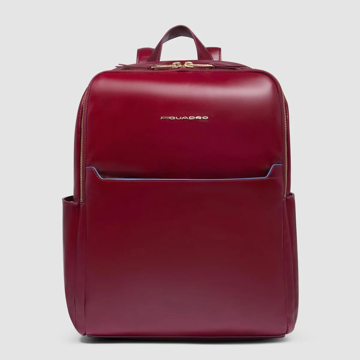 Piquadro zaino in pelle "Blue Square" Rosso CA6678B2.R
