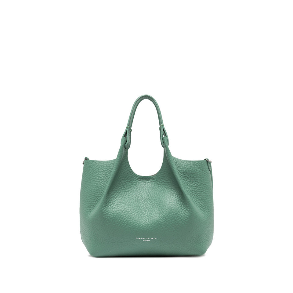 Gianni Chiarini borsa shopping in pelle "Dua" Verde BS9719RNGDBL.13859 MENTA-SABBI