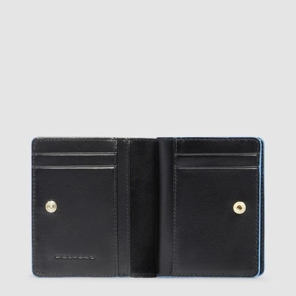 Piquadro portafogli in pelle "Blue Square" Nero PD6660B2R.N