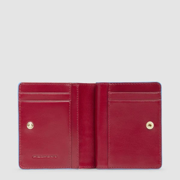Piquadro portafogli in pelle "Blue Square" Rosso PD6660B2R.R