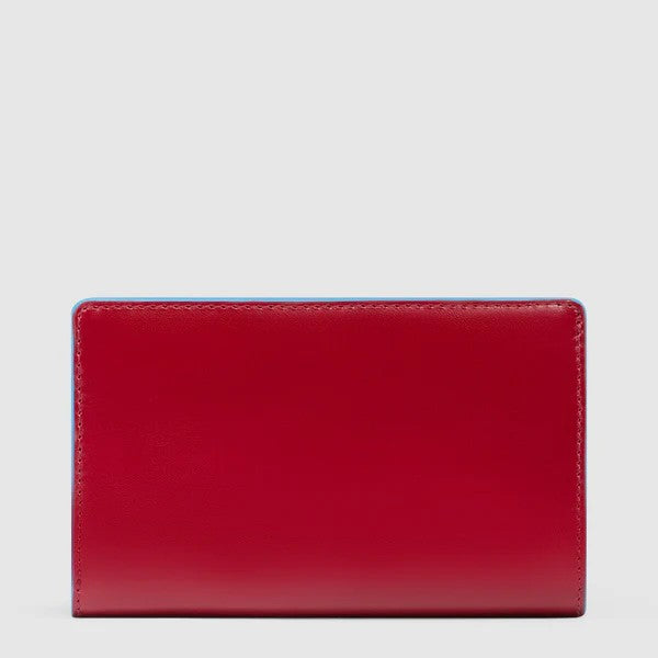Piquadro portafogli in pelle "Blue Square" Rosso PD6661B2R.R